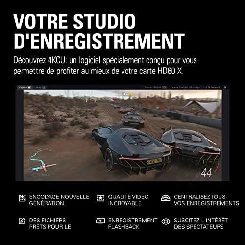 Elgato | Išorinė fiksavimo kortelė | HD60 X | N/A | N/A GB | N/A | HDMI