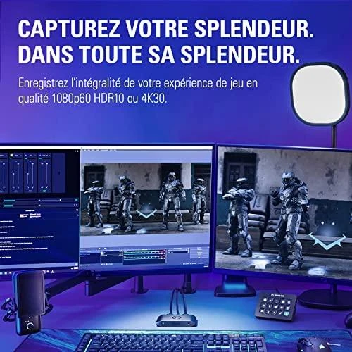 Elgato | Išorinė fiksavimo kortelė | HD60 X | N/A | N/A GB | N/A | HDMI