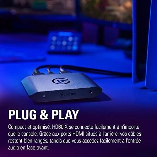 Elgato | Išorinė fiksavimo kortelė | HD60 X | N/A | N/A GB | N/A | HDMI