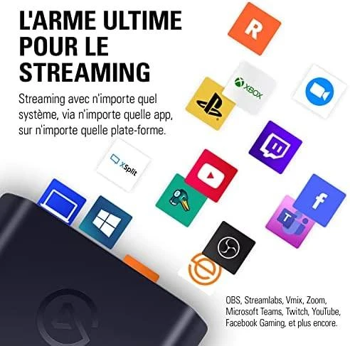 Elgato | Išorinė fiksavimo kortelė | HD60 X | N/A | N/A GB | N/A | HDMI
