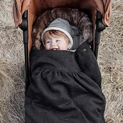 Elodie Details - universalus miegmaišis vaikiškam vežimėliui | Tweed