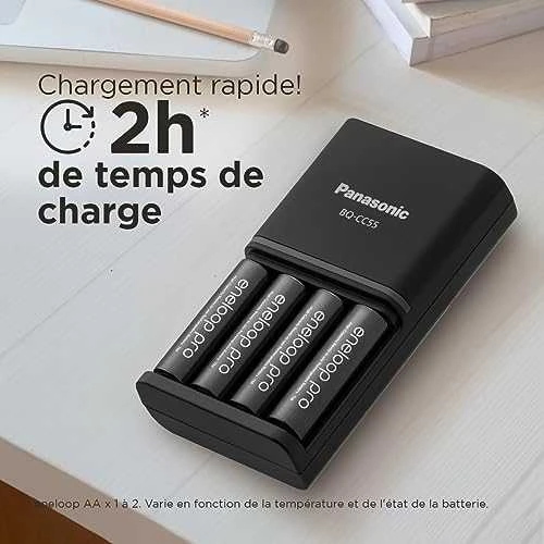 Kroviklis Panasonic ENELOOP Pro K-KJ55HCD40E, 2 val; +(4xAA)