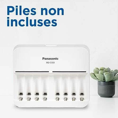 Kroviklis Panasonic ENELOOP BQ-CC63E, 5 val
