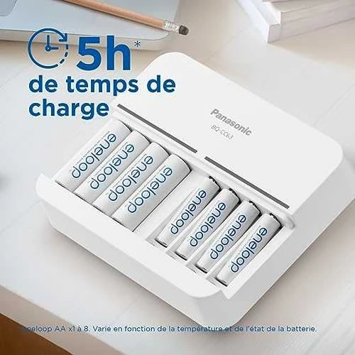 Kroviklis Panasonic ENELOOP BQ-CC63E, 5 val