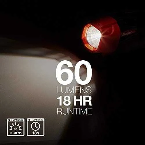 Energizer Durable Rubber LED guminis kompaktiškas žibintuvėlis 60 lm