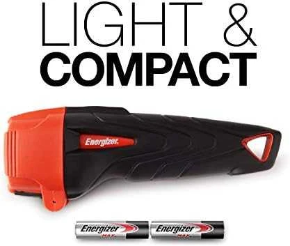 Energizer Durable Rubber LED guminis kompaktiškas žibintuvėlis 60 lm