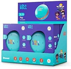 Energy Sistem Lol&Roll Pop Kids nešiojama kolonėlė, Melsvos spalvos