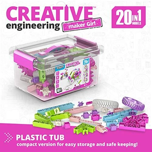 Engino Rinkinys Construction Maker Girl 20in1