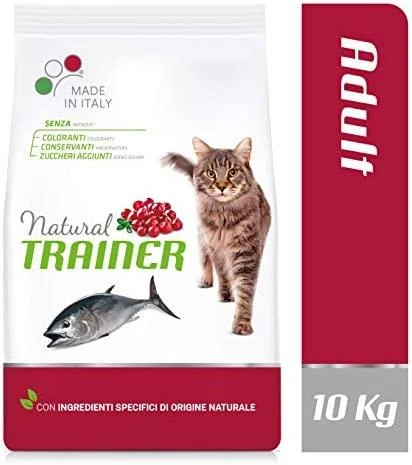 None Natural Trainer Cat suaugusių tunų su tunu 10kg