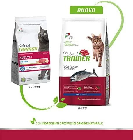 None Natural Trainer Cat suaugusių tunų su tunu 10kg