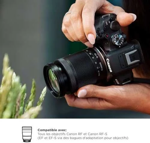 „Canon“ | D.CAM EOS R10 RF-S 18-150 IS STM EU26 | 24,2 megapikselių | Vaizdo stabilizatorius | ISO jautrumas (maks.) 32000 | „Wi-Fi“ | Vaizdo įrašymas | Rankinis valdymas | CMOS | Juodas