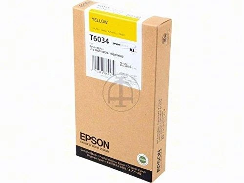 EPSON rašalas geltonas, skirtas StylusPro 7800 7800Xrite 7880 9800 9800Xrite 9880
