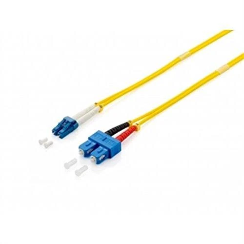 Equip Įrengti Fiber Optic Patchcord ST - ST Singlemode Duplex OS2, 1m, geltona (252231)