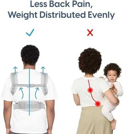 ERGOBABY nešioklė OMNI 360 COOL AIR Mesh, pearl pilkas, BCS360PGREY