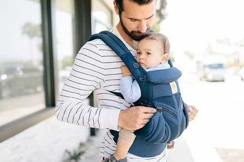 ERGOBABY nešioklė OMNI 360 COOL AIR Mesh, pearl pilkas, BCS360PGREY