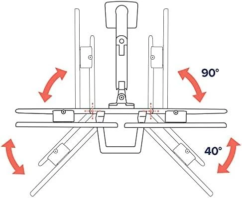 Laikiklis Ergotron HX Desk Dual Monitorius Arm