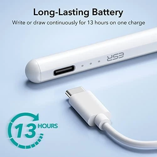 ESR DIGITAL + MAGNETIC STYLUS PEN IPAD Baltas