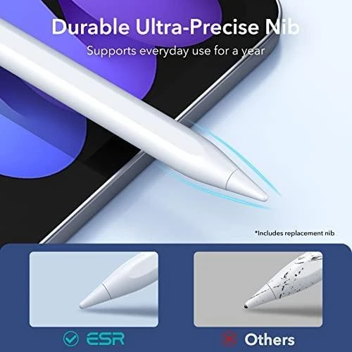 ESR DIGITAL + MAGNETIC STYLUS PEN IPAD Baltas