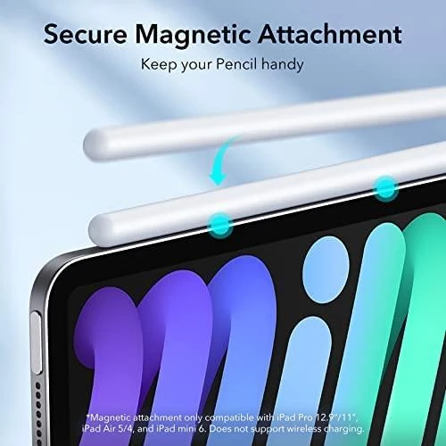 ESR DIGITAL + MAGNETIC STYLUS PEN IPAD Baltas