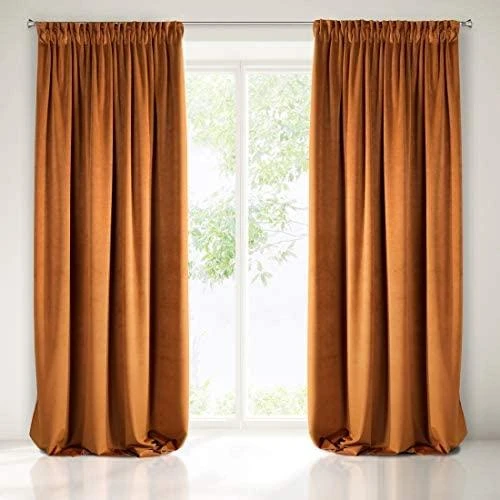 Naktinė užuolaida iš minkšto aksomo Eurofirany DIVA LINE RIA 140X270 cm, juosta/ tunelis/ kabliukai, 300g/m2