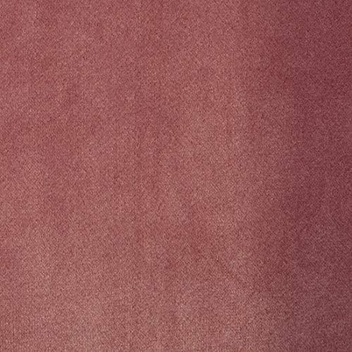 Eurofirany DIVA LINE RIA Minkšto aksomo naktinė užuolaida, 140X250 cm, kilpos / žiedai, spalva: tamsiai rožinė
