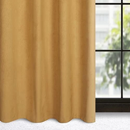 Eurofirany Užuolaidos LILI / GOLD 140X250 TRANS