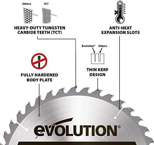 Pjovimo diskas Evolution EVO-230-40-D; 230 mm; Z40