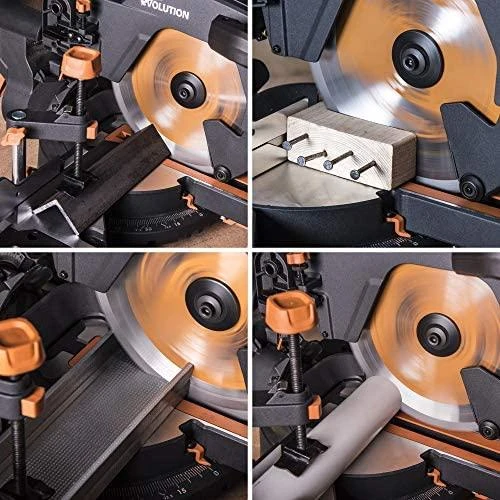 Skersinio pjovimo staklės Evolution R255SMSP; 255 mm; 2000 W