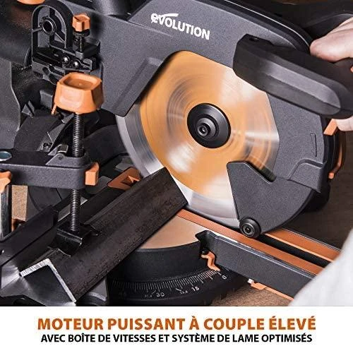 Skersinio pjovimo staklės Evolution R255SMSP; 255 mm; 2000 W