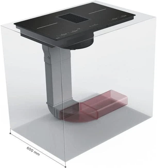 Kaitlentė Faber HOOD GALILEO SMART BK A600