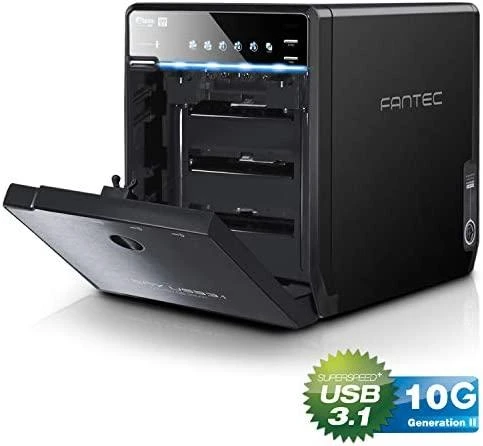 Fantec QB-35U31 4x3,5 USB 3.1