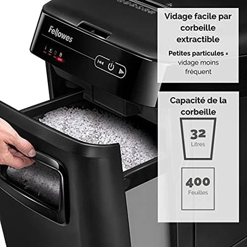 Fellowes MicroShred AutoMAX 200M Popieriaus smulkinimas, Kreditinių kortelių smulkinimas