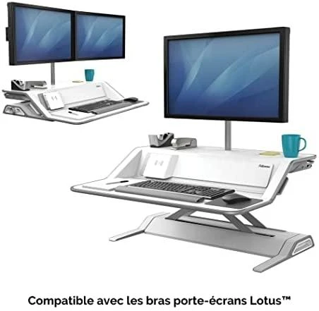 Laikiklis Fellowes raštinės viršelis stovintiems baltiems 8081101