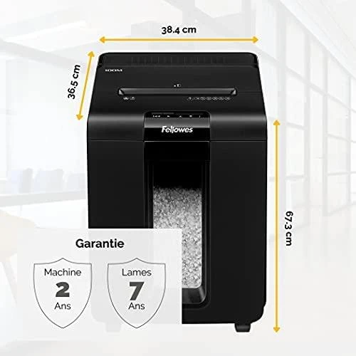 Fellowes AutoMax™ 100M Automatinis kompaktiškas dokumentų naikiklis