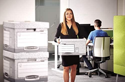 „Fellowes Bankers Box System“ FSC sertifikuota didelė „FastFold“ archyvavimo dėžė (01810-FFEU)