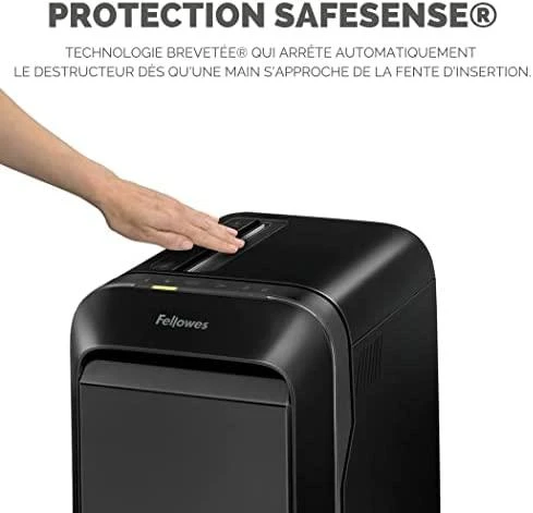 Fellowes MicroShred | LX221 | Juodas | Popieriaus smulkinimas | Kreditinių kortelių smulkinimas | Tradicinis