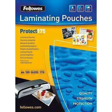 Fellowes A4 blizgus 175 mikronų laminavimo maišelis - 100 pak