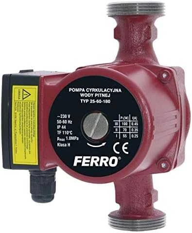 Cirkuliacinis siurblys FERRO Weberman 25-60 180, 0202W