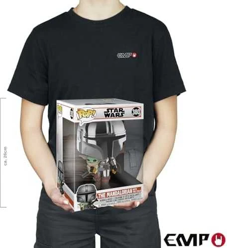 FUNKO POP! Vinilinė figūrėlė: Žvaigždžių karai – The Mandalorian, 25 cm