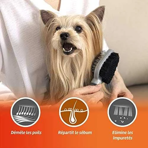 FURminator Dvigubas šepetys