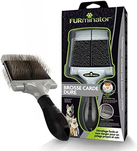 FURminator Didelis kietų šerelių šepetys
