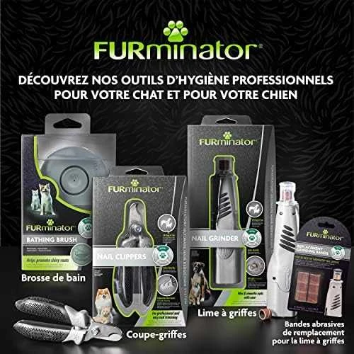 FURminator Didelis kietų šerelių šepetys