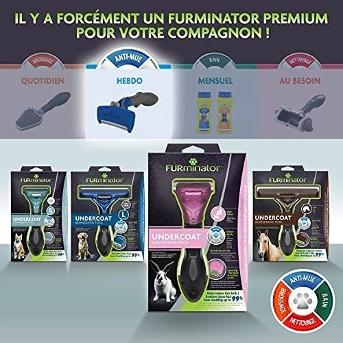 FURminator šukos smulkiems gyvūnams