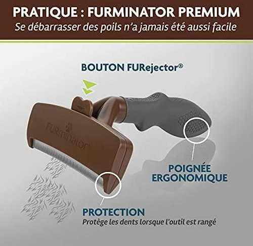 FURminator šukos stambiems gyvūnams