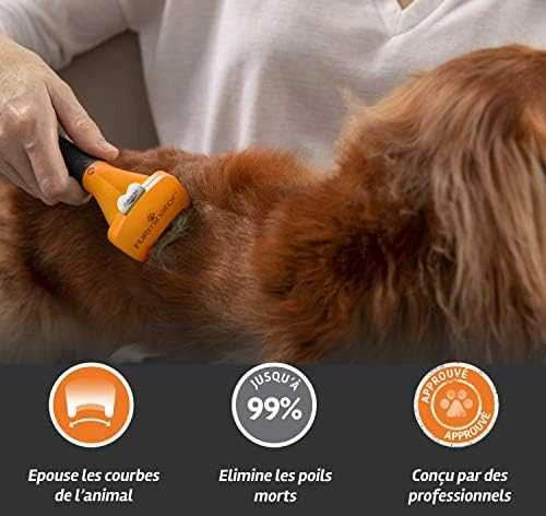 Furminator šukos trumpaplaukiams šunims, sveriantiems 9-23 kg.