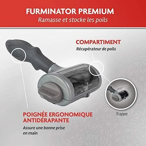 FURminator gyvūnų plaukų surinkimo įrankis