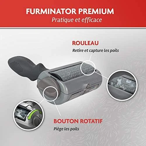 FURminator gyvūnų plaukų surinkimo įrankis