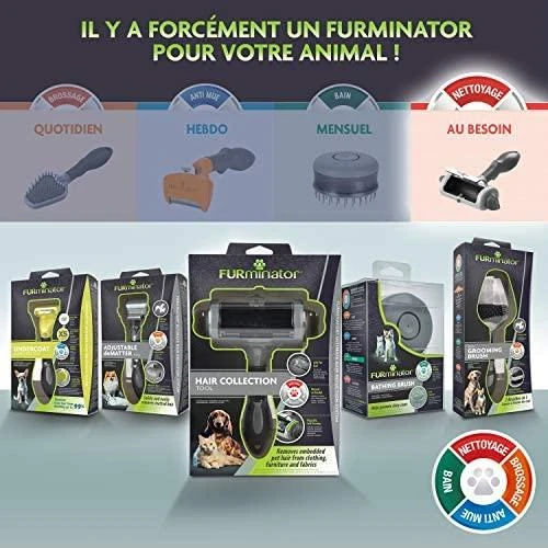 FURminator gyvūnų plaukų surinkimo įrankis