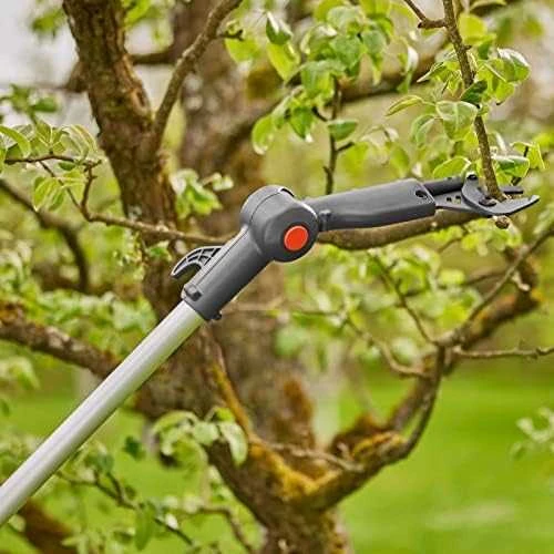 Gardena Akumuliatorinės teleskopinės genėjimo žirklės HighCut 360/18V P4A, paruoštas naudojimui rinkinys