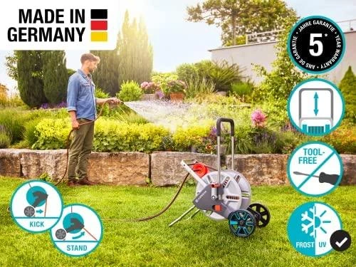 Gardena Metalinis žarnos vežimėlis "CleverRoll L Easy"